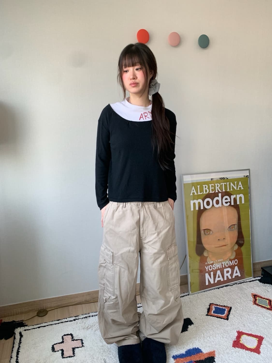 armani jeans, layered top 상품이미지3