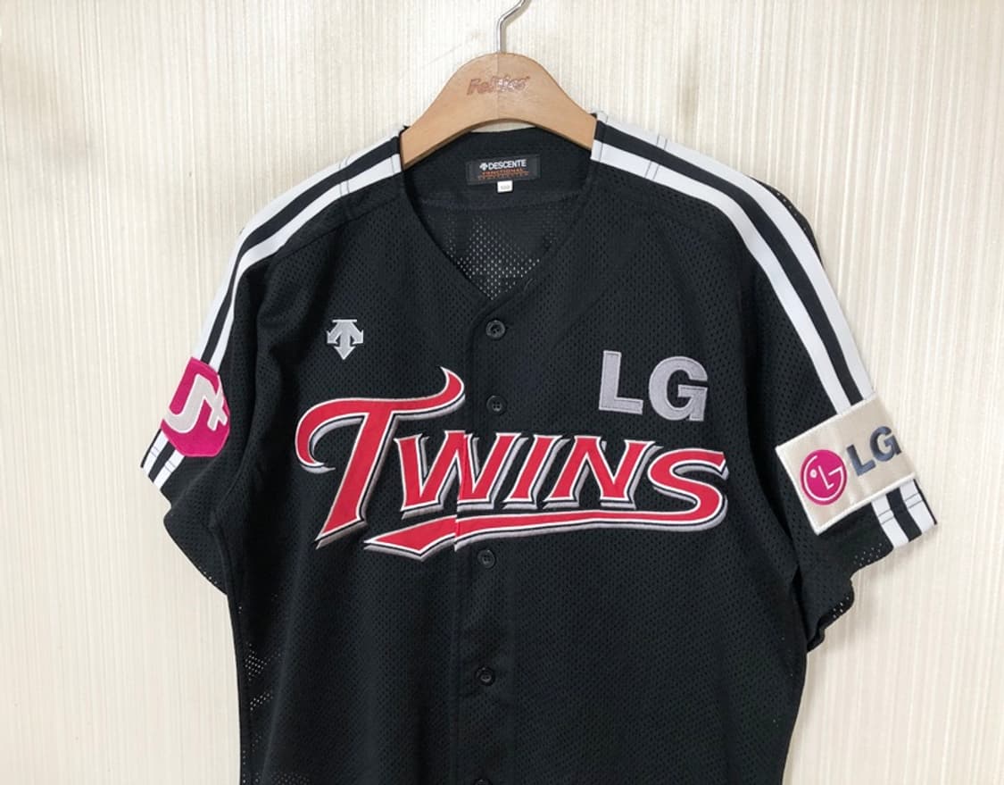 KBO 데상트 LG트윈스 원정유니폼/검니폼 100 #9 이병규 상품이미지6