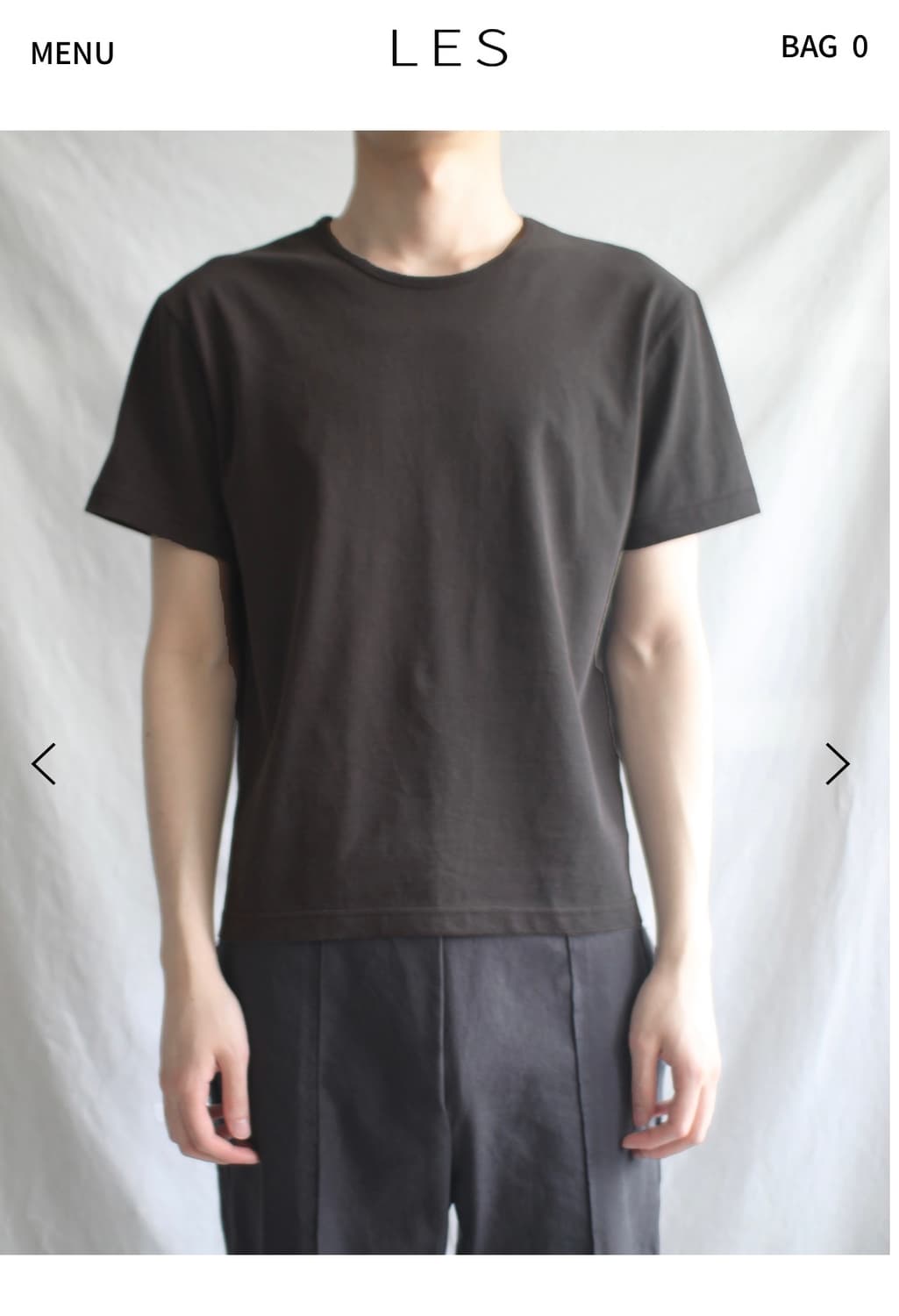 les brew t shirt (brown) 레스 상품이미지2