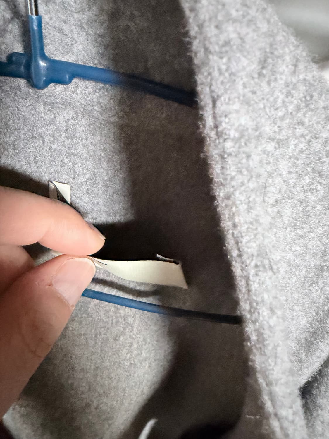 (5)포터리 울캐시미어 하이네자켓 차콜 상품이미지4