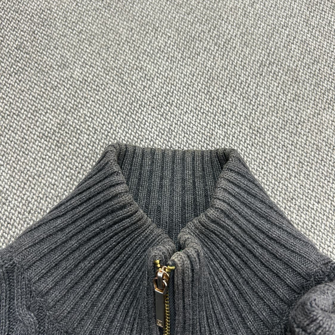 폴로 우먼스 RLL 케이블 니트집업(L) 상품이미지2