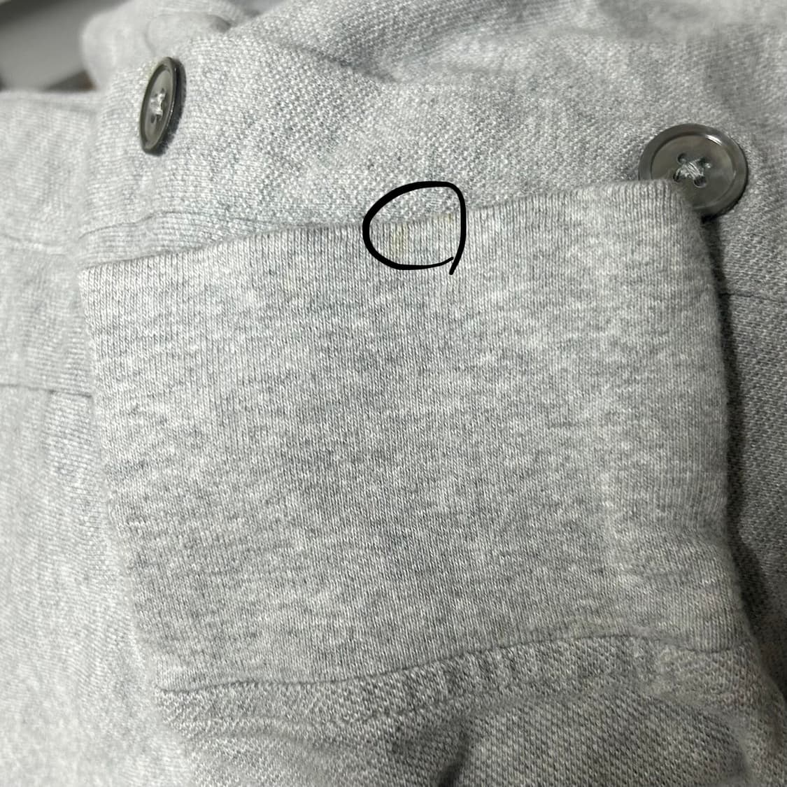 폴로 랄프로렌 오버핏 포켓 니트 가디건 그레이 XL 상품이미지9