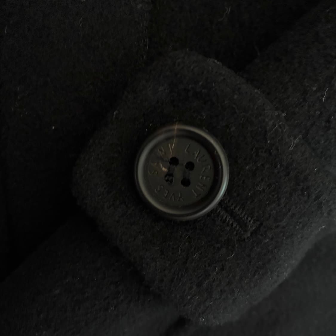 Ysl 입생로랑 캐시미어 혼방 울 코트 상품이미지3