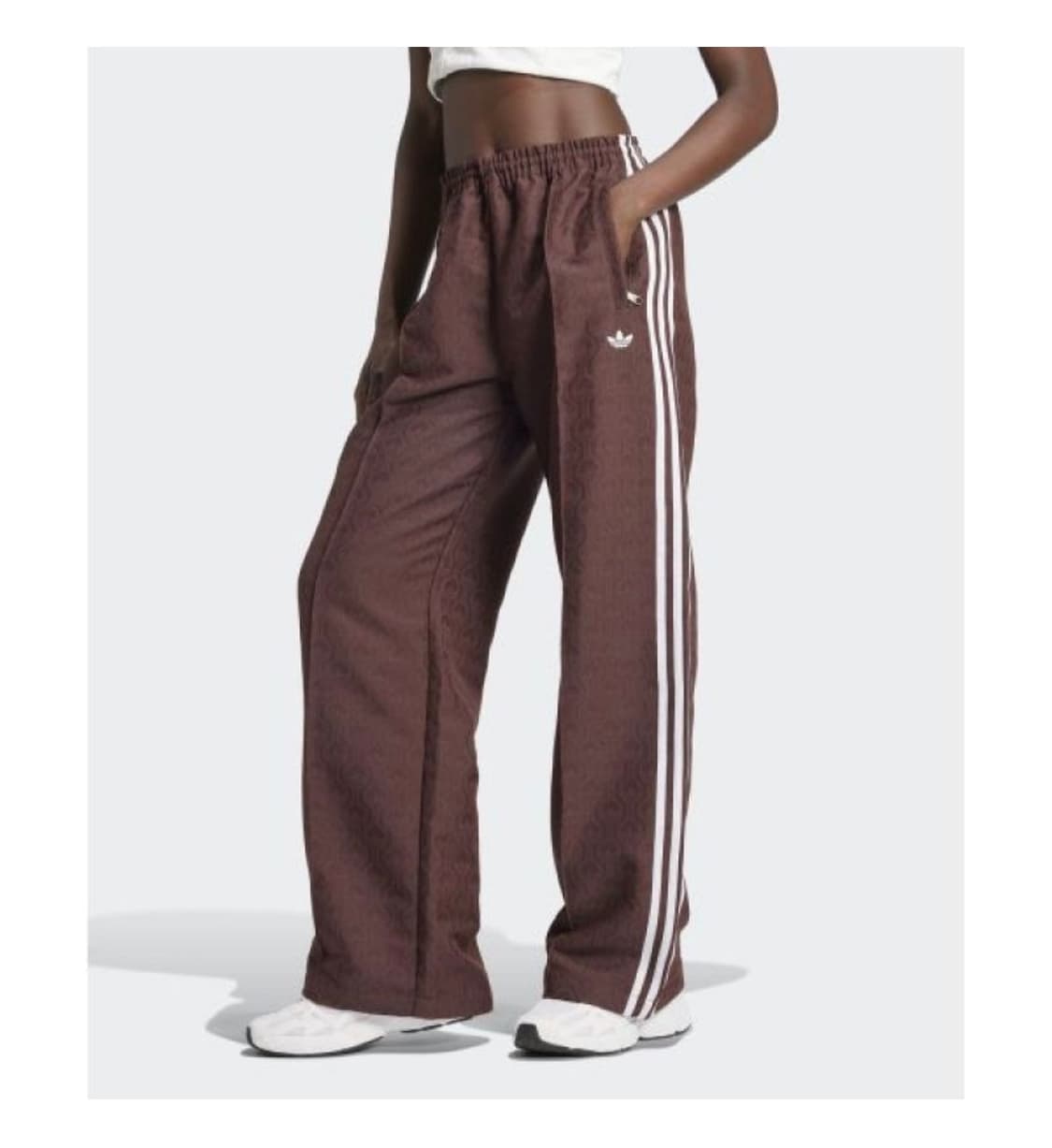 아디다스 70s 오버사이즈 트랙 팬츠 브라운 트랙팬츠 트레이닝팬츠 xs 상품이미지1