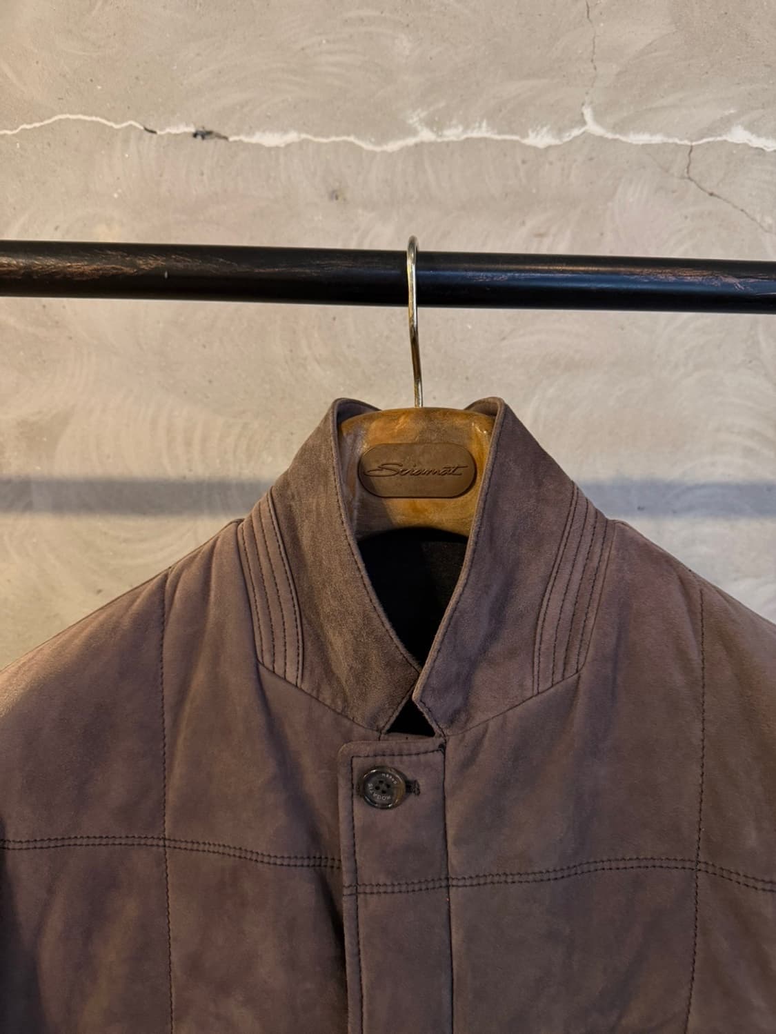 로가디스 스웨이드 레더 유틸리티 자켓 100 상품이미지6