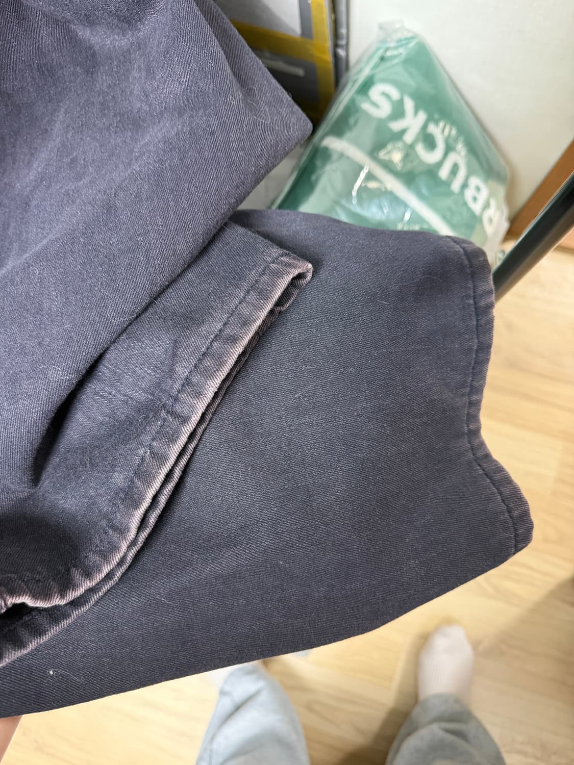 해칭룸 Curve Jeans Washed Charcoal 상품이미지5