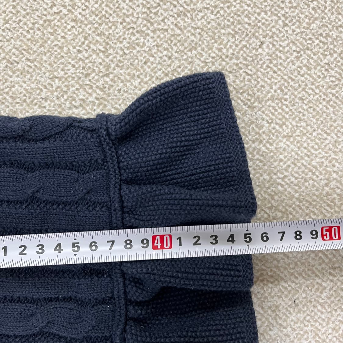 M 폴로 키즈 케이블 프릴 니트 가디건 0203M1 상품이미지6