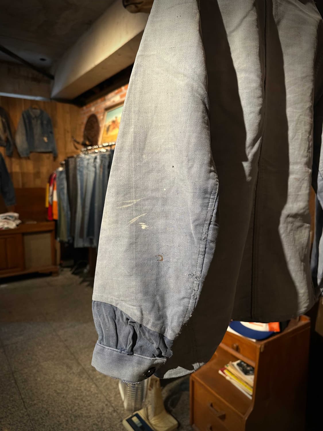 50s French Moleskin Work Jacket 상품이미지6