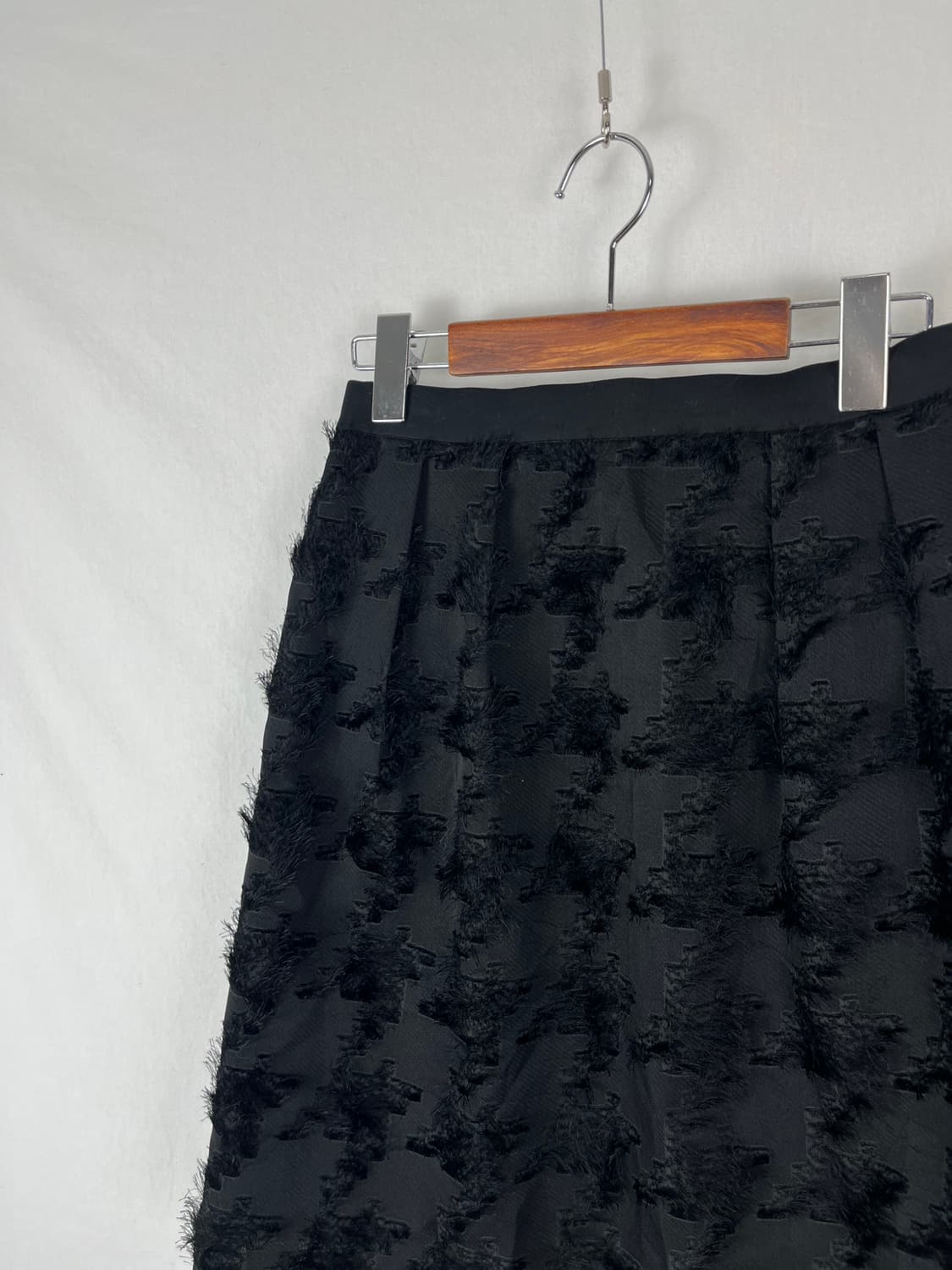 KUMIKYOKU 부클 미디 스커트  상품이미지4