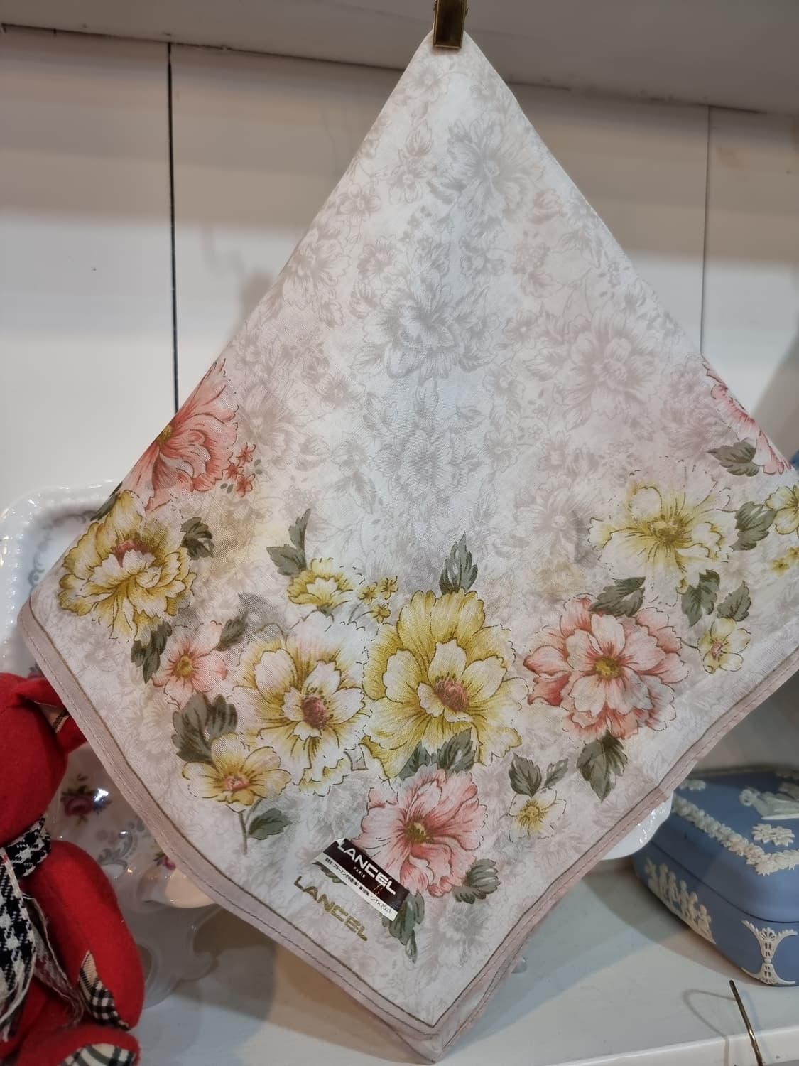 란셀(LANCEL)5종일괄 플라워 손수건 상품이미지3
