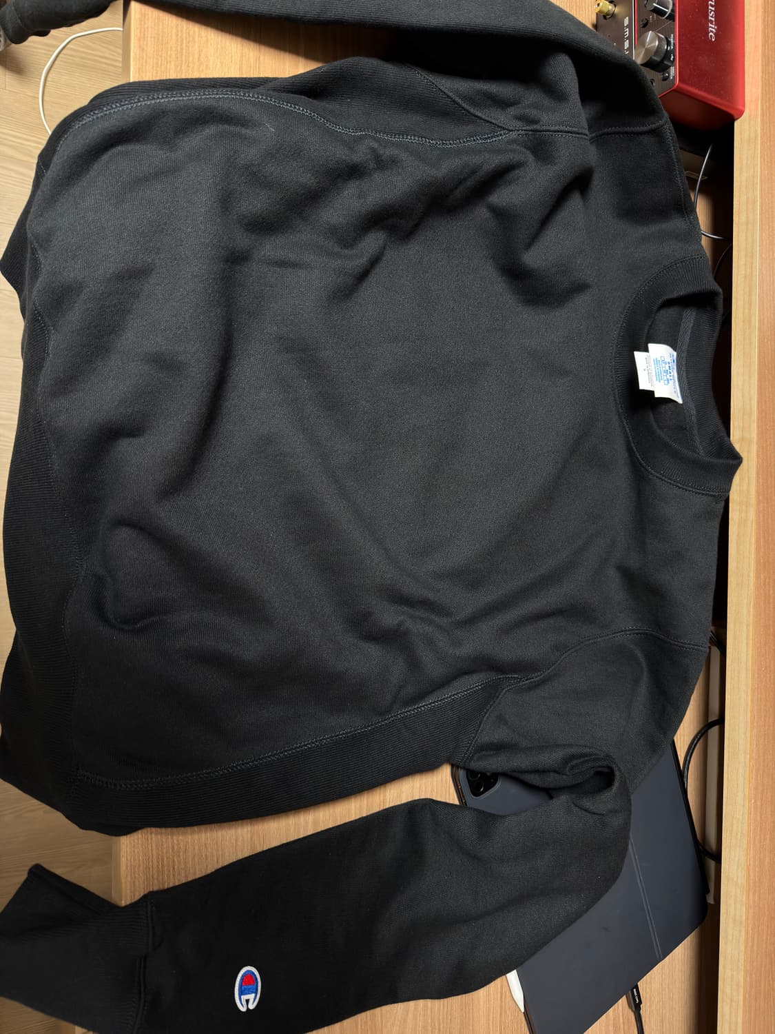 챔피온 s149 리버스위브 스웨트셔츠 S (블루택 맨투맨)  상품이미지3