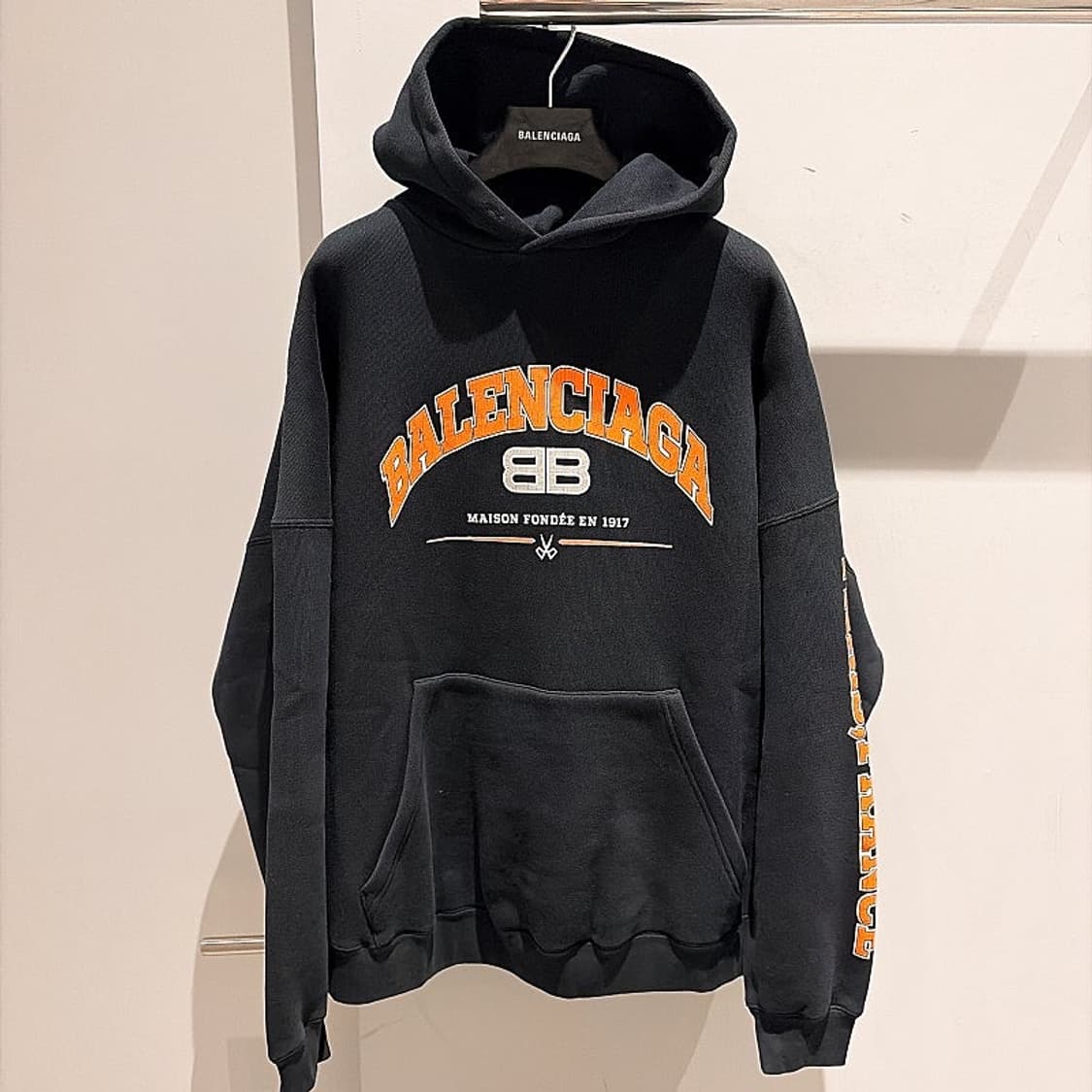 (정품/새상품) 발렌시아가 유니섹스 와이드핏 후드 상품이미지1