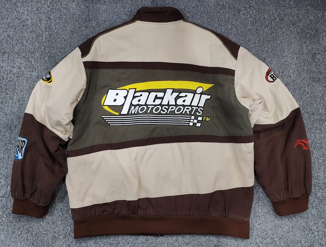 빈티지 모터사이클 레이싱 자켓 XL 상품이미지2