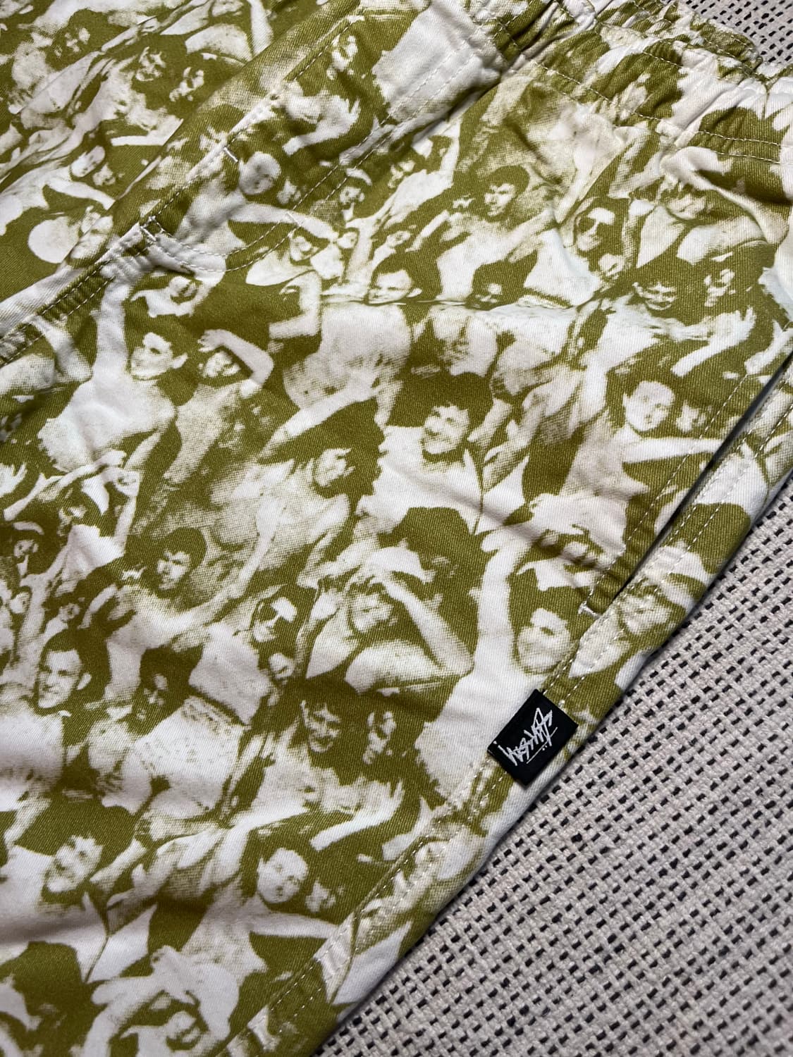 Stussy mob beach pants green 상품이미지3
