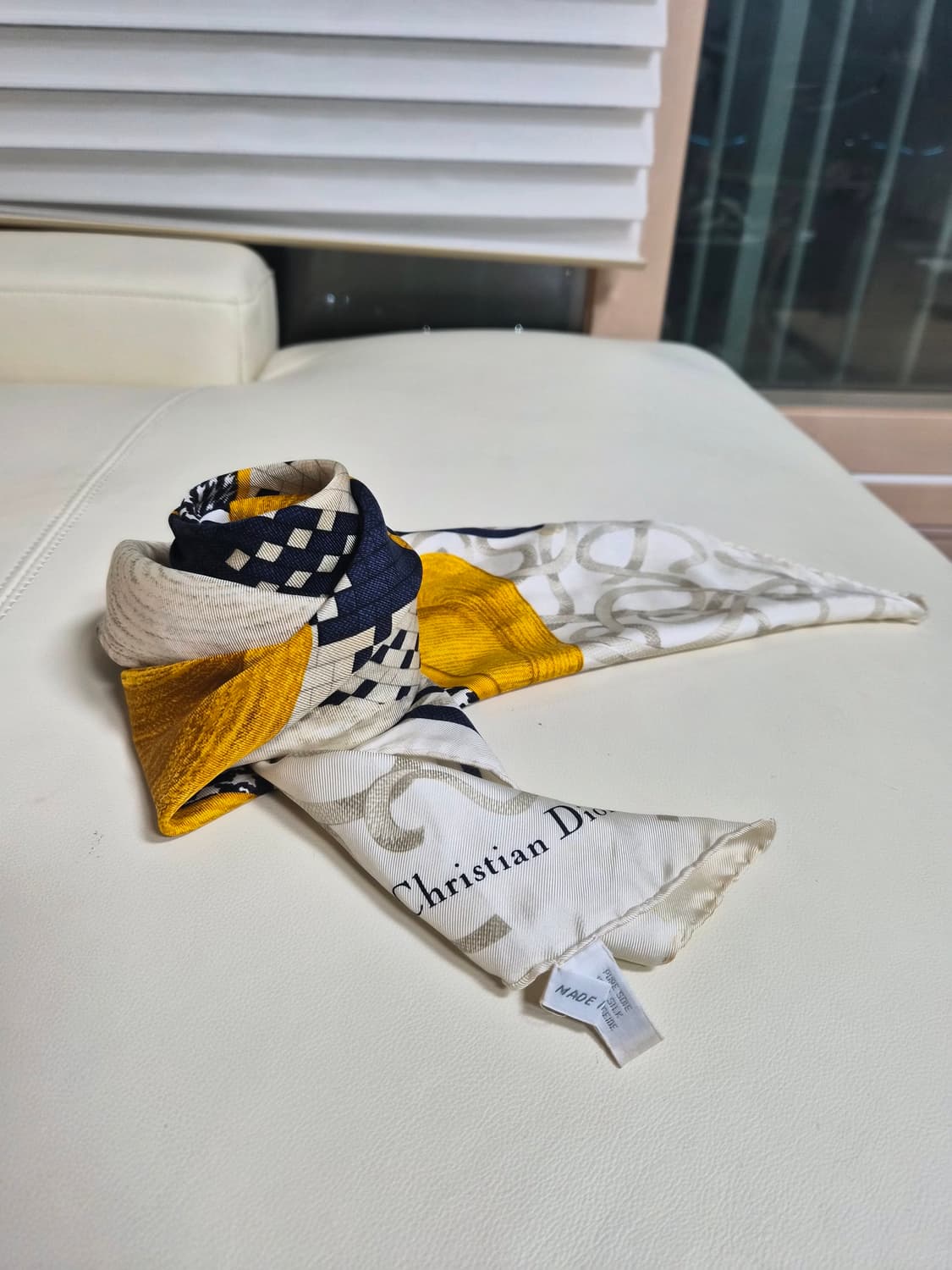 크리스찬디올 정품 실크스카프 90x90 상품이미지3