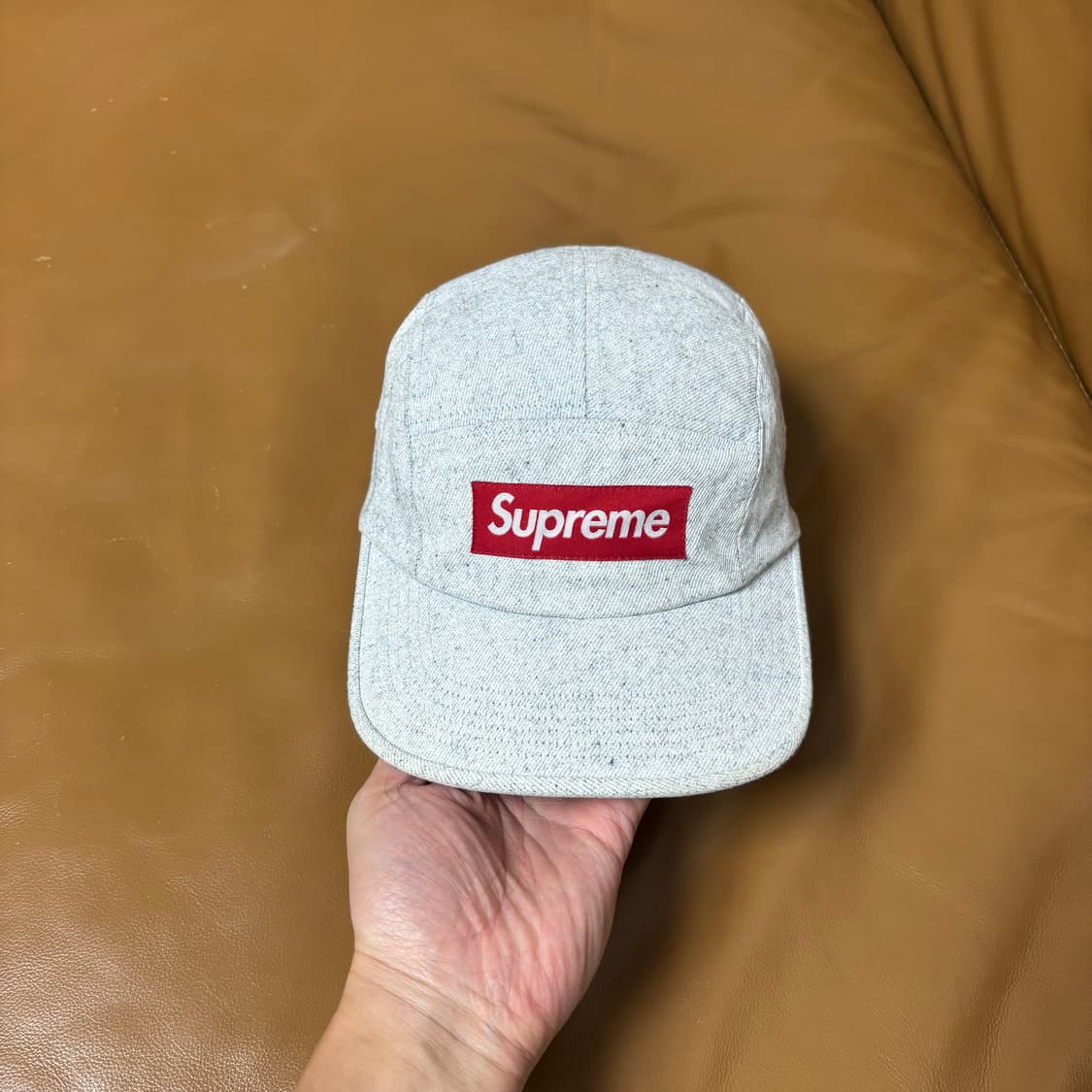 Supreme 슈프림 데님 내츄럴 캠프캡 모자 Denim Natural 상품이미지2