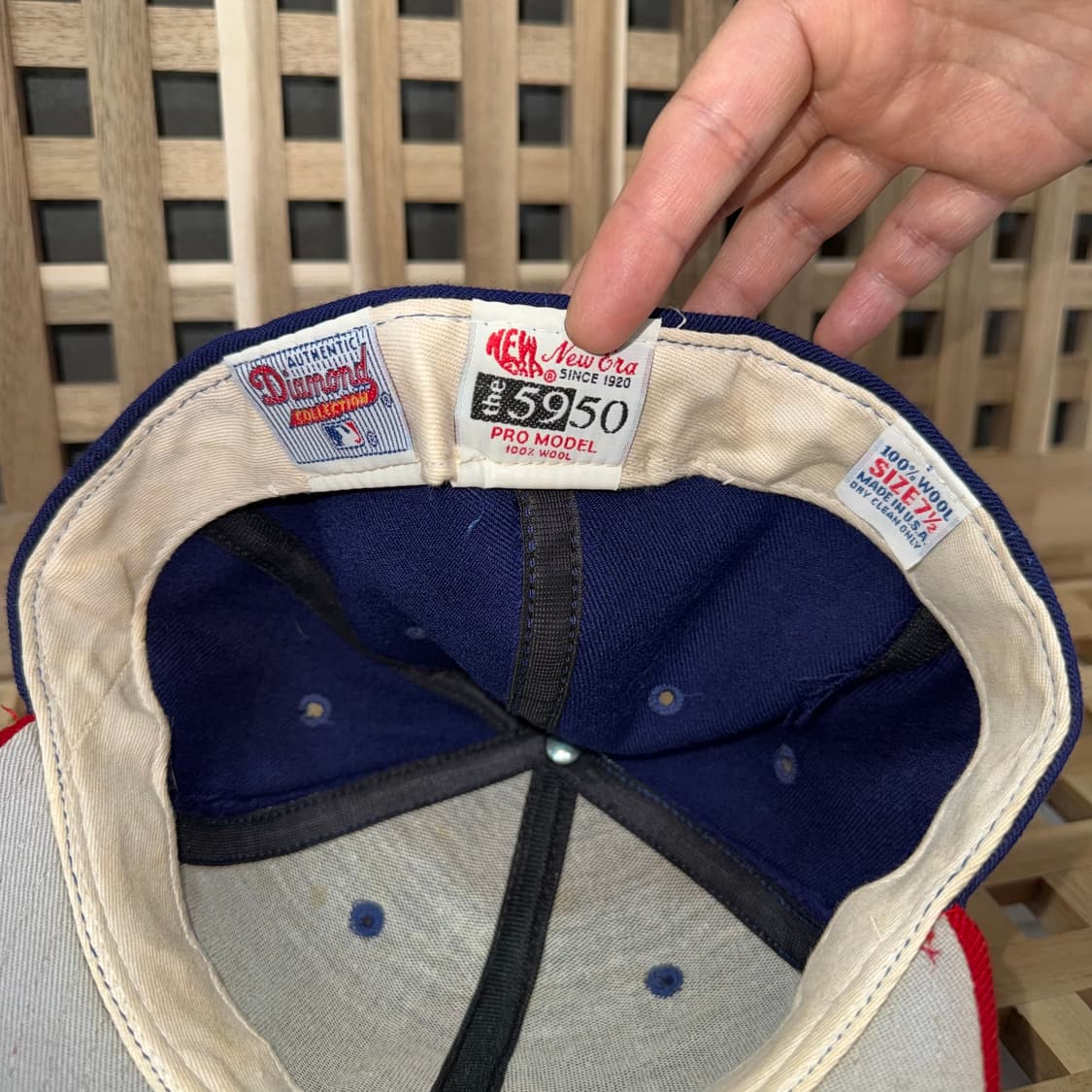 90s 뉴에라 시카고 컵스 59fifty 7 1/2 상품이미지5