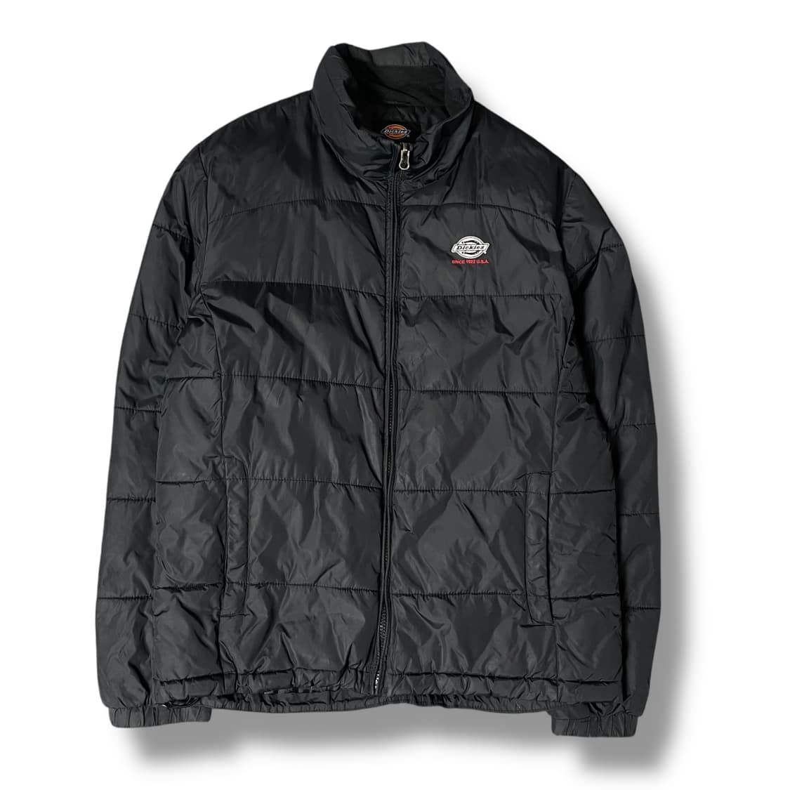 디키즈 화이트로고 베이직 경량 패딩 M 상품이미지1