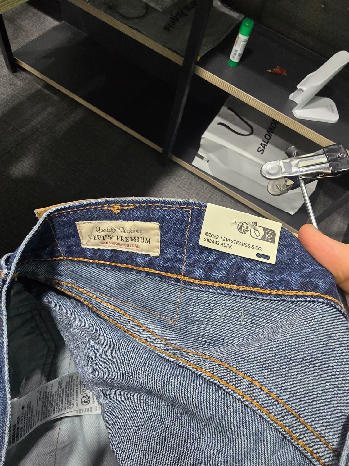 36x29 리바이스 505 프리미엄 셀비지 새상품 상품이미지7