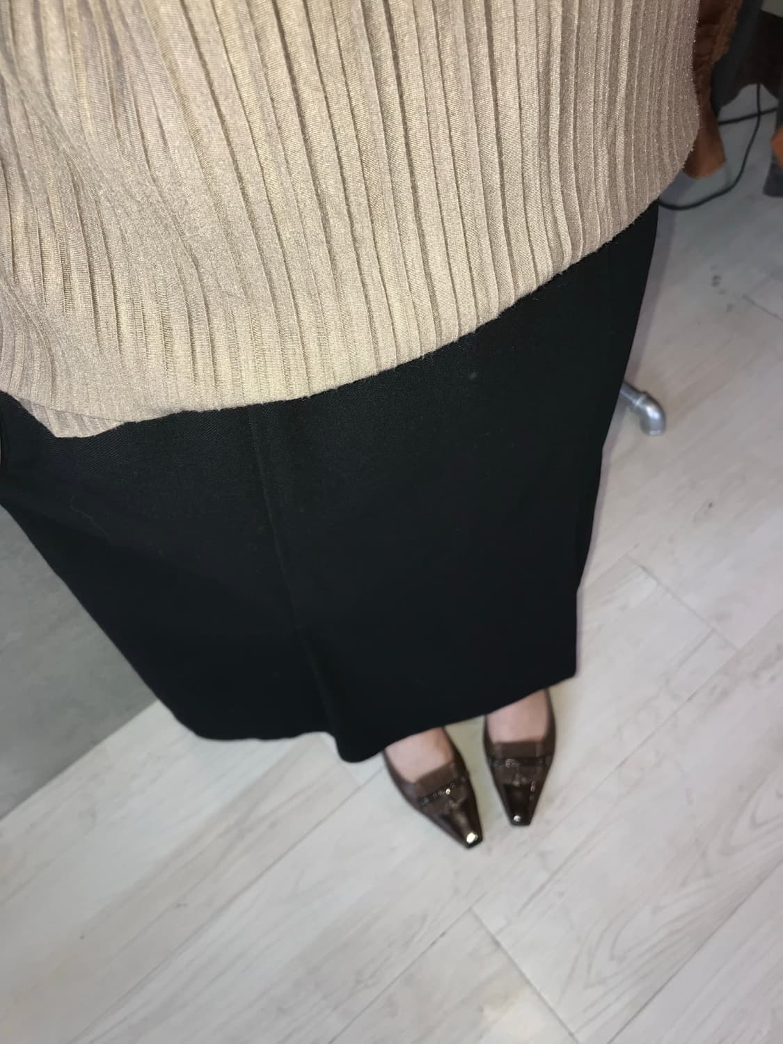 DKNY 블랙 스커트  상품이미지2