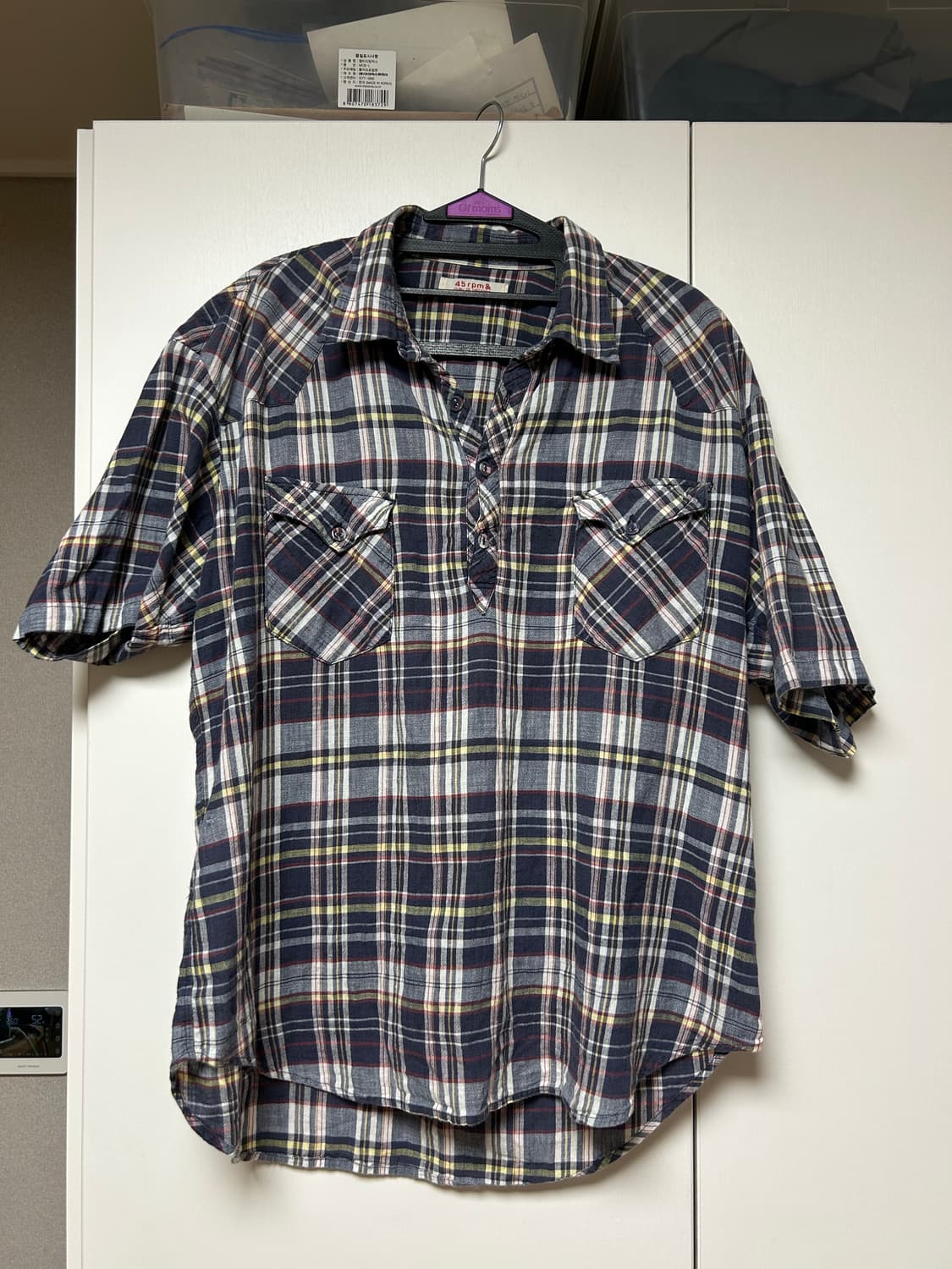 45rpm 웨스턴 반팔 셔츠 상품이미지1