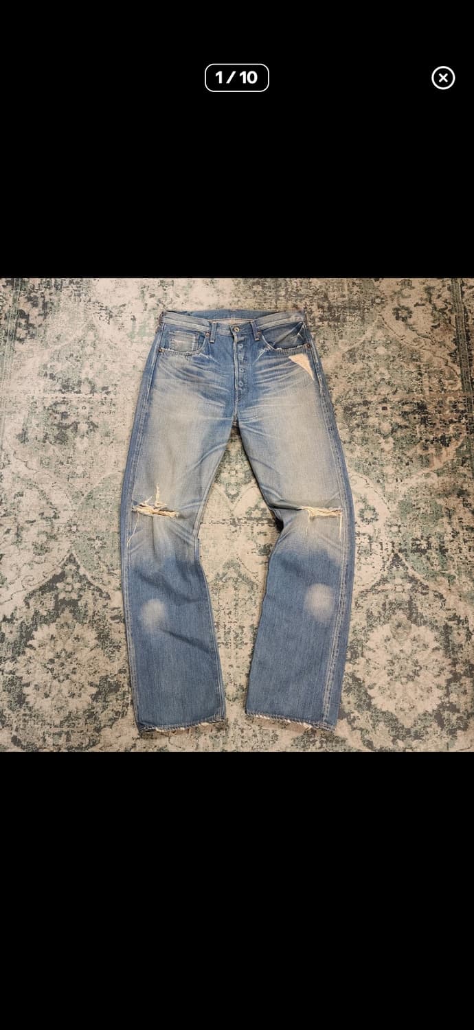 lvc 44501xx 대전모델 셀비지 팬츠 상품이미지1