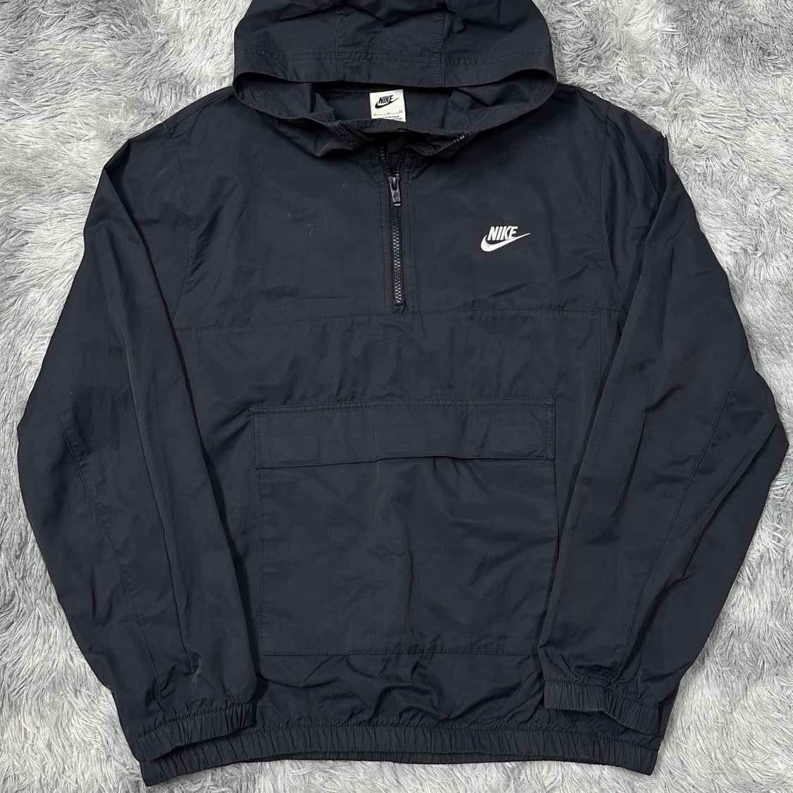 나이키 블랙 아노락 후드 자켓 XL 상품이미지1