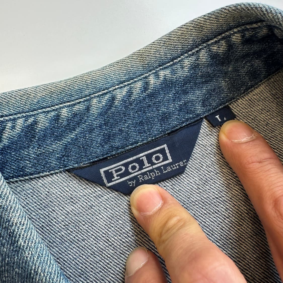 폴로 랄프로렌 91‘s 데님 블루종 자켓 상품이미지4