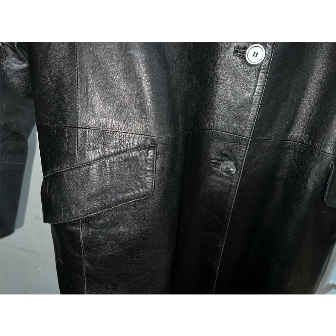 Vintage Leather Coat 상품이미지5