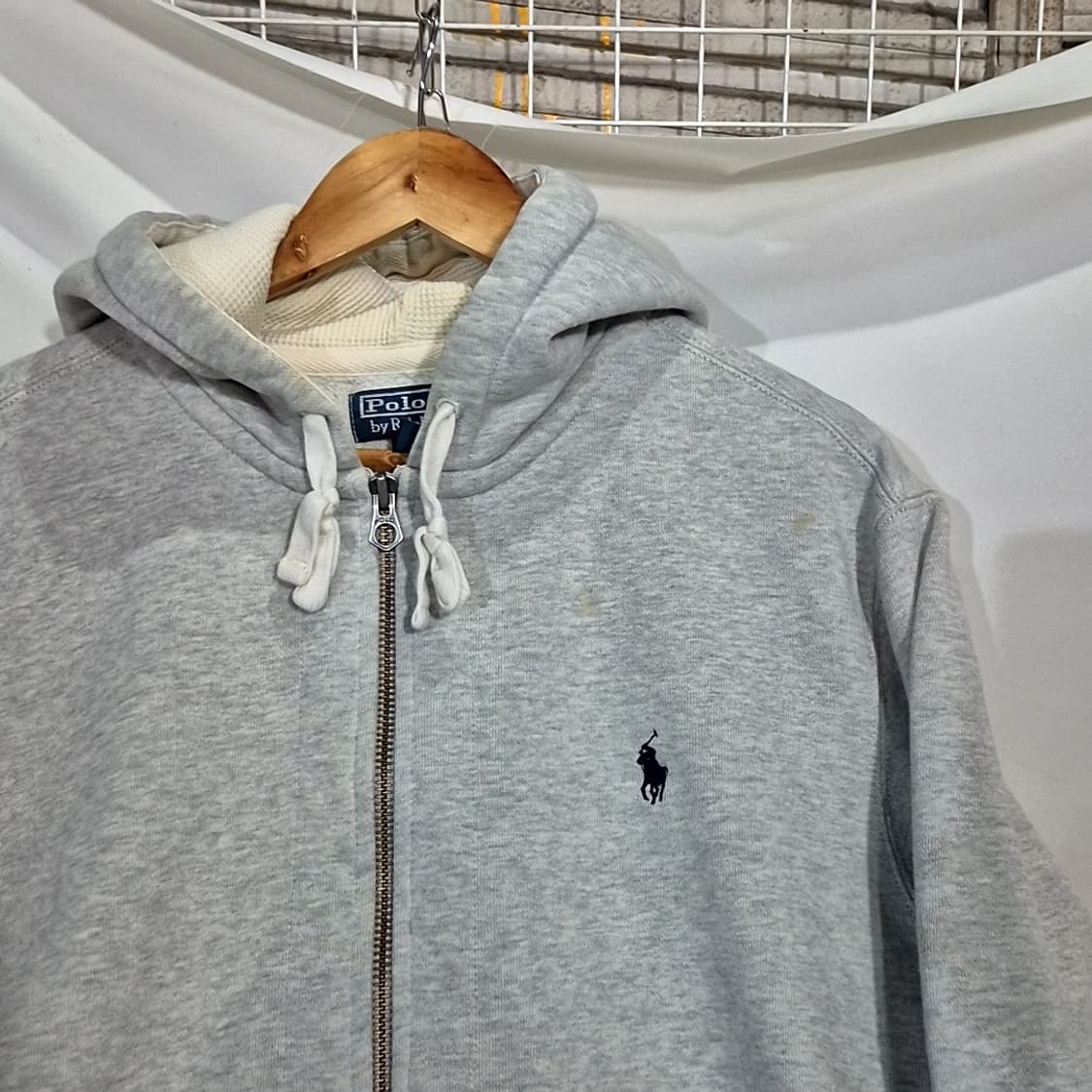 폴로 랄프로렌 써멀 후드 집업 상품이미지2