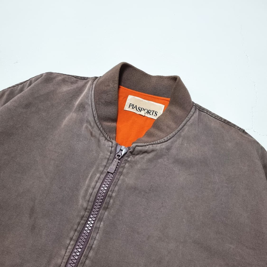 90S PIA SPORTS 페이드 봄버자켓 - XL 상품이미지5
