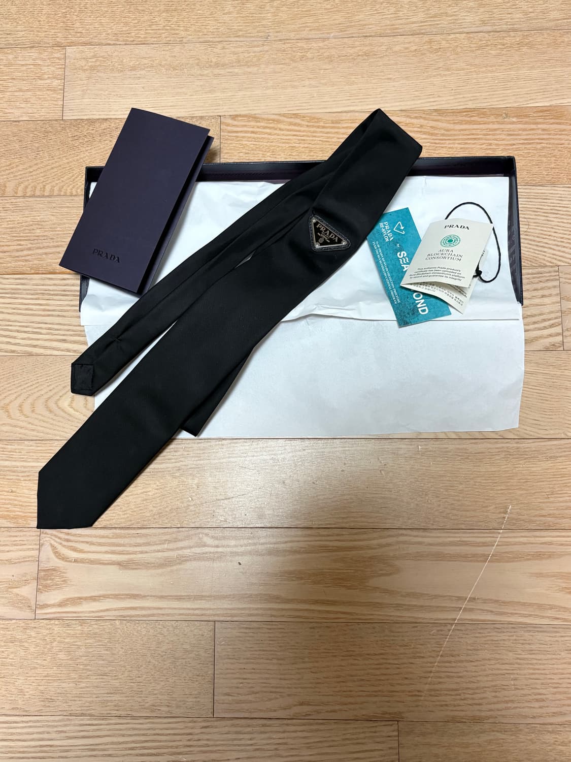 프라다 넥타이 상품이미지1