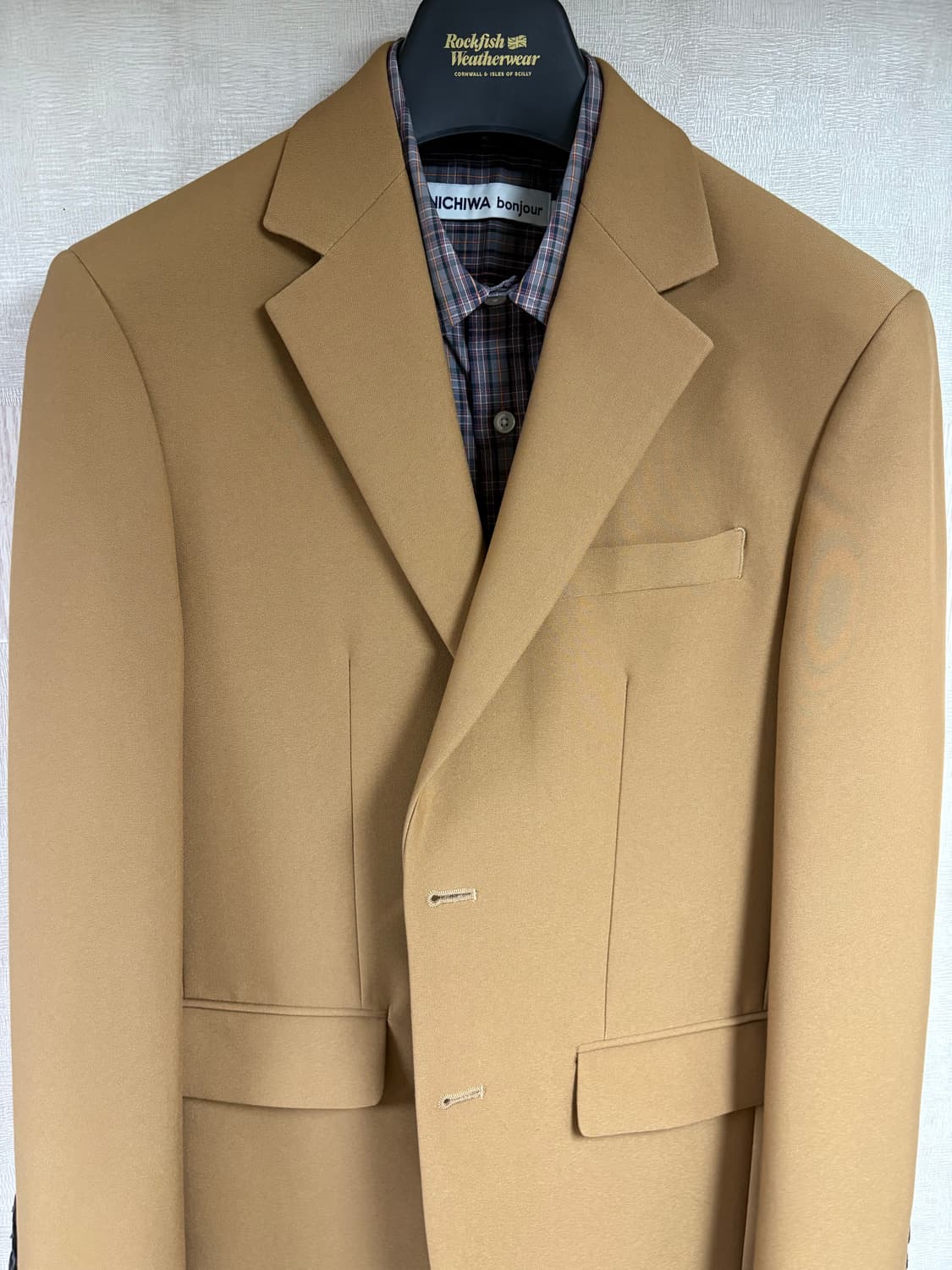 넌블랭크 블레이저 - 카멜M 상품이미지6