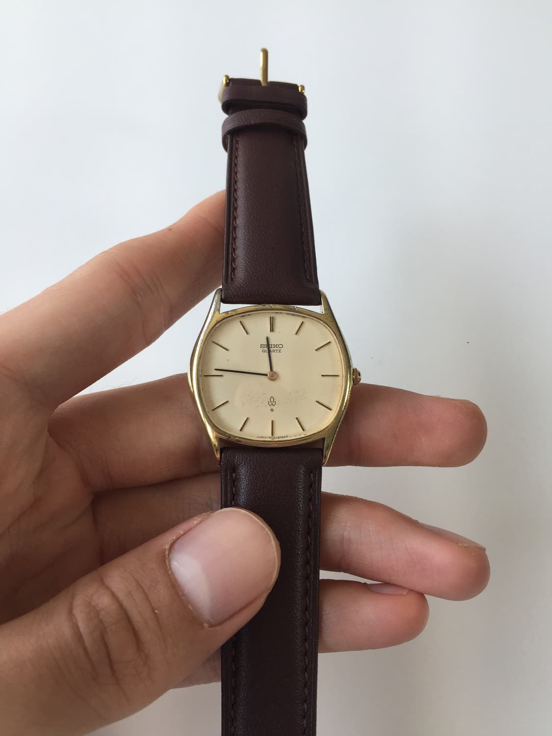 80s seiko chariot octagon gold quartz 상품이미지5