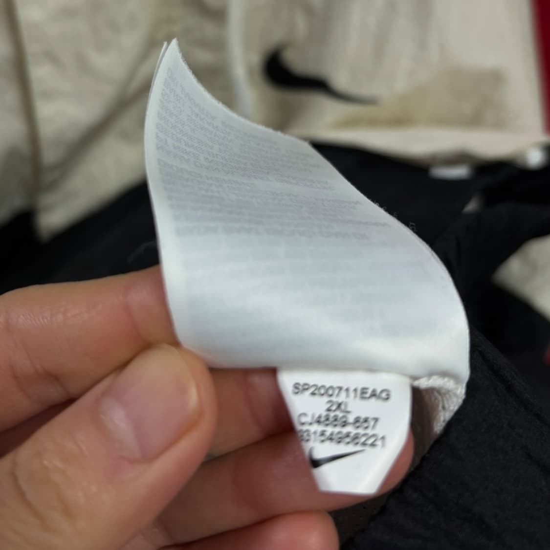 나이키 더블스우시 백로고 점퍼 상품이미지7