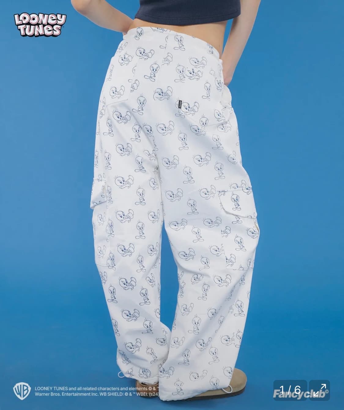 팬시클럽 트위티 패턴 카고 팬츠 상품이미지1