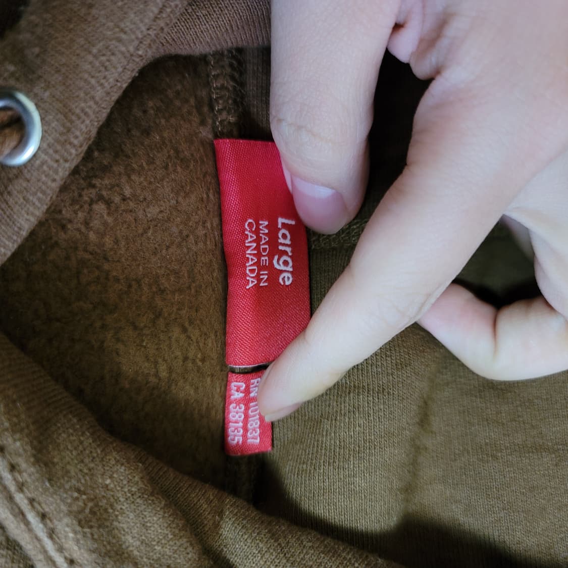 슈프림 클래식 스크립트 후드 상품이미지4