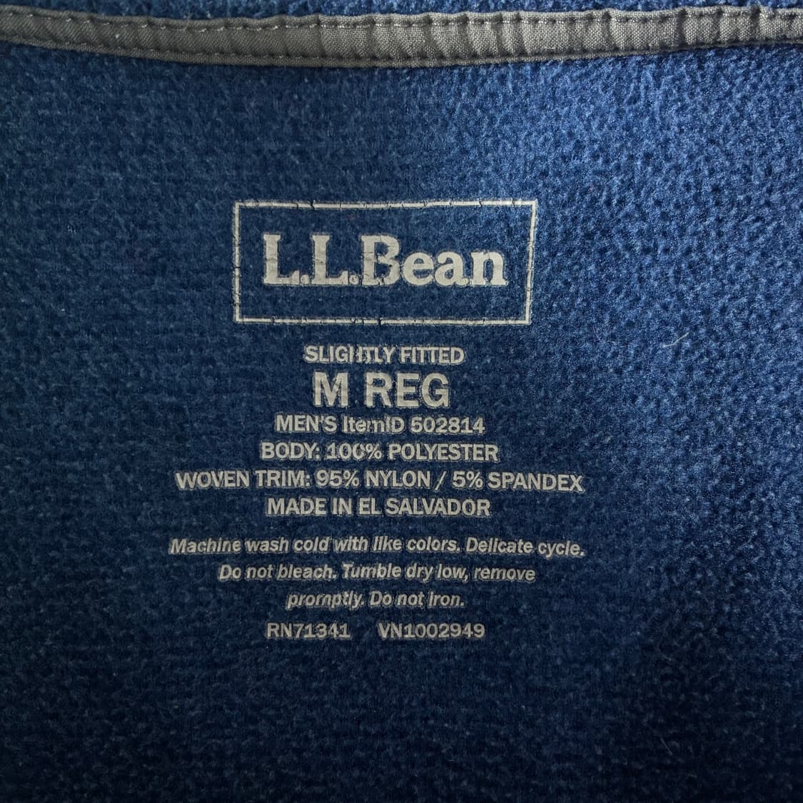 L.L Bean  엘엘빈 폴리 블루 플리스  상품이미지4