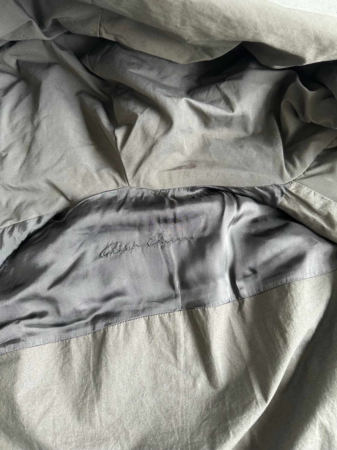 릭오웬스 2015FW 아카이브 구스다운 후드 베스트 상품이미지8