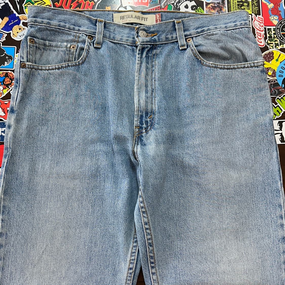 00s 리바이스 505 블루 진 데님 팬츠 34 상품이미지4