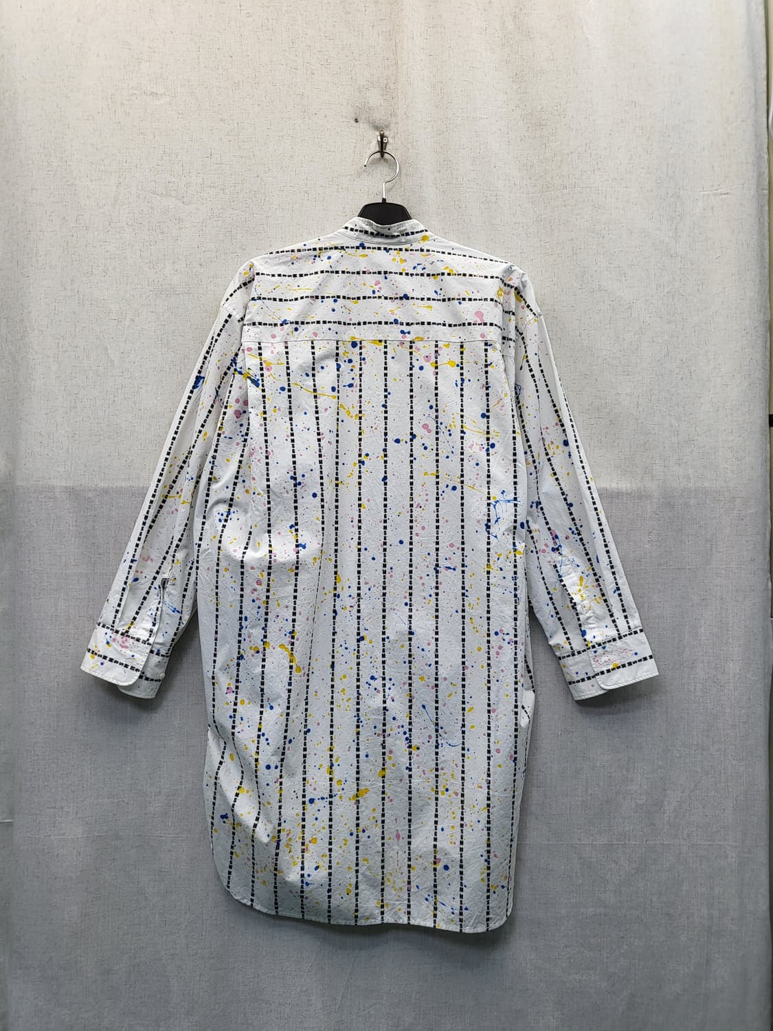 MSGM 스트라이프 페인트 롱셔츠 상품이미지2