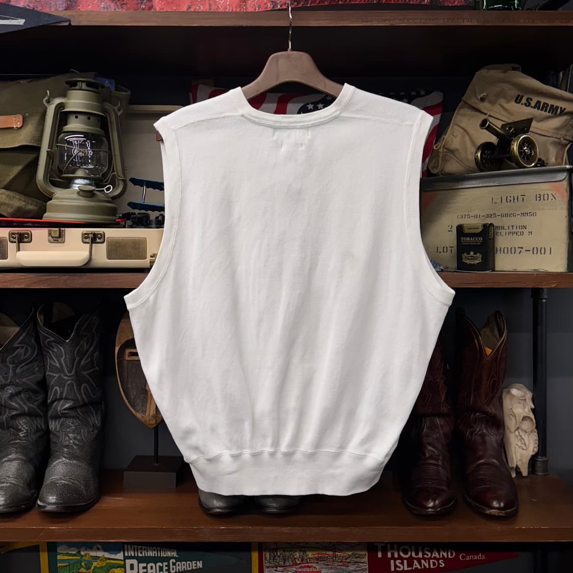 90s 폴로 랄프로렌 골프 로고 클래식 니트 베스트 프레피 N249 상품이미지2