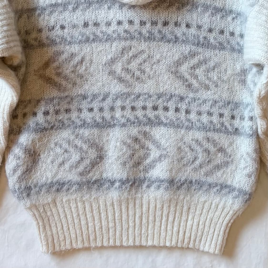 [44-55] 80s 아이슬란드 Hilda Ltd. 후드 니트 스웨터 상품이미지9