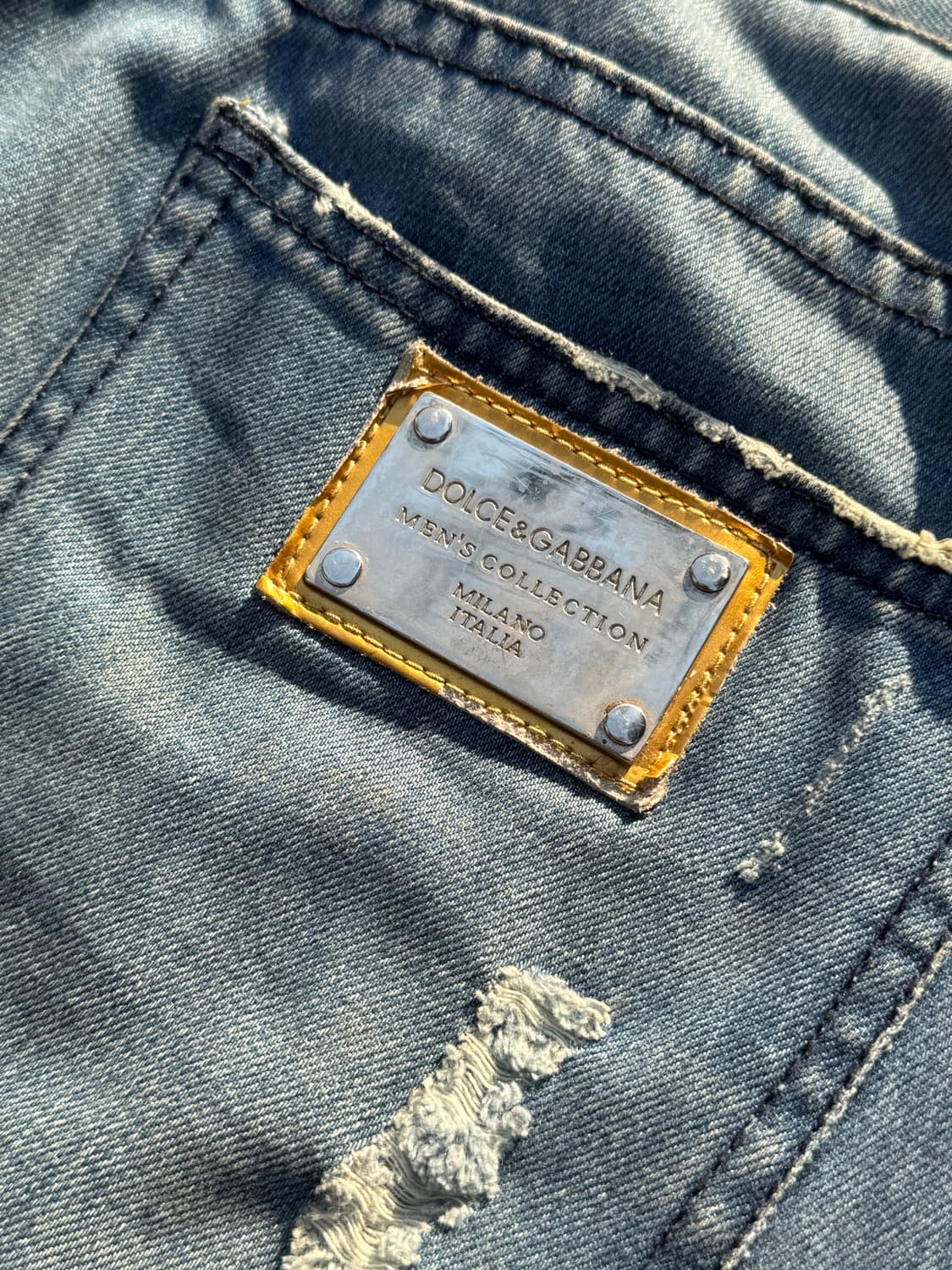 Dolce & Gabbana – Distressed Denim Pants 상품이미지1