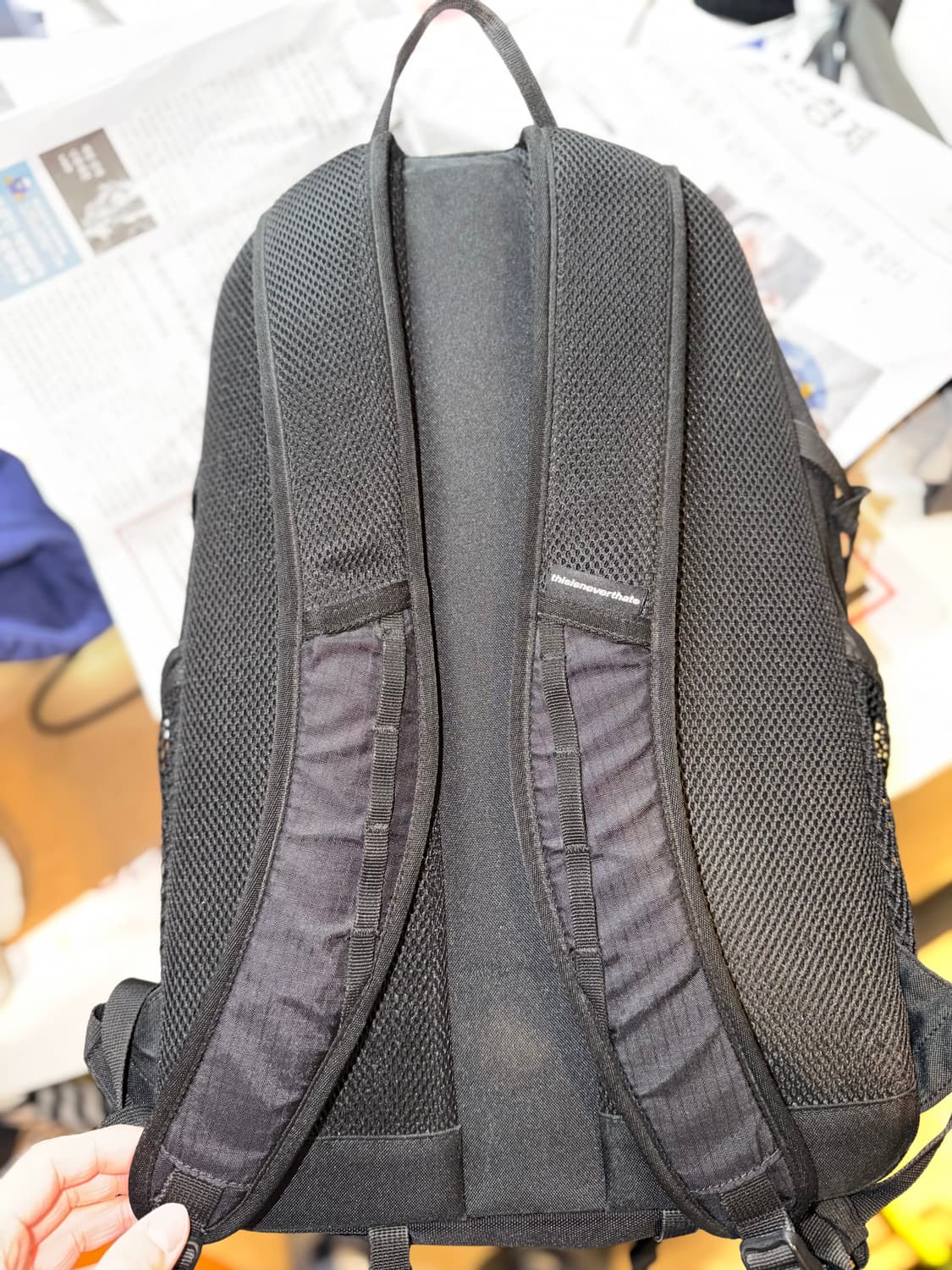 디스이즈네버댓 코듀라 콜라보 백팩 상품이미지7