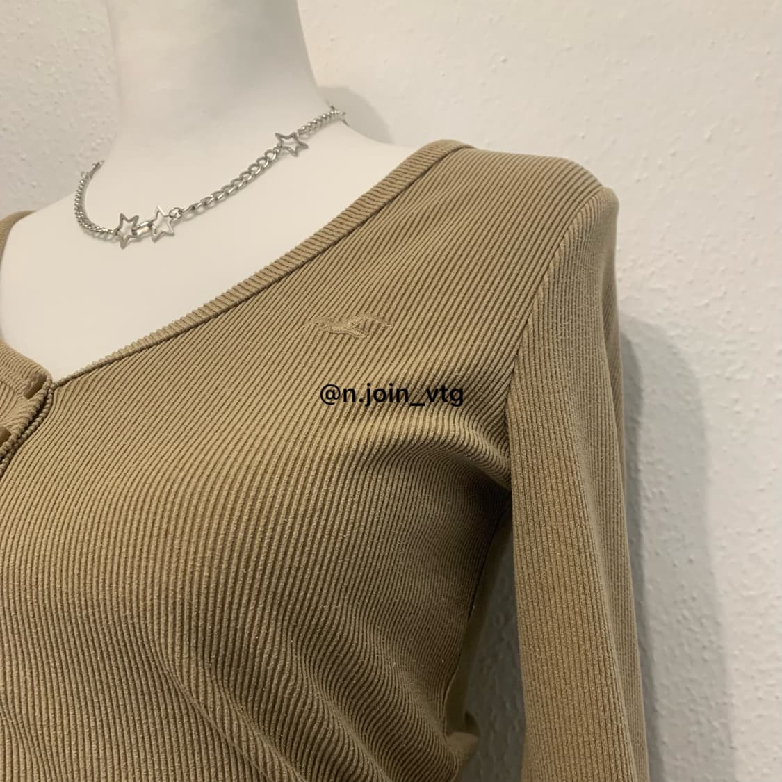 홀리스터 브라운 롱슬리브 아베크롬비 상품이미지2