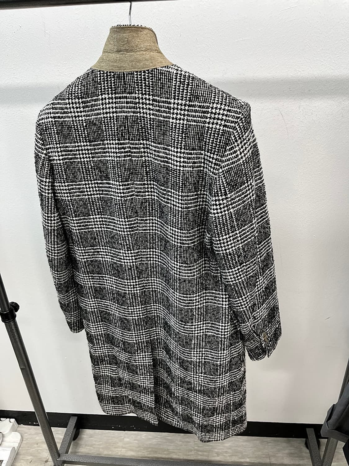 95-100) 아미 14fw 컬렉션 글렌체크 코트 상품이미지9