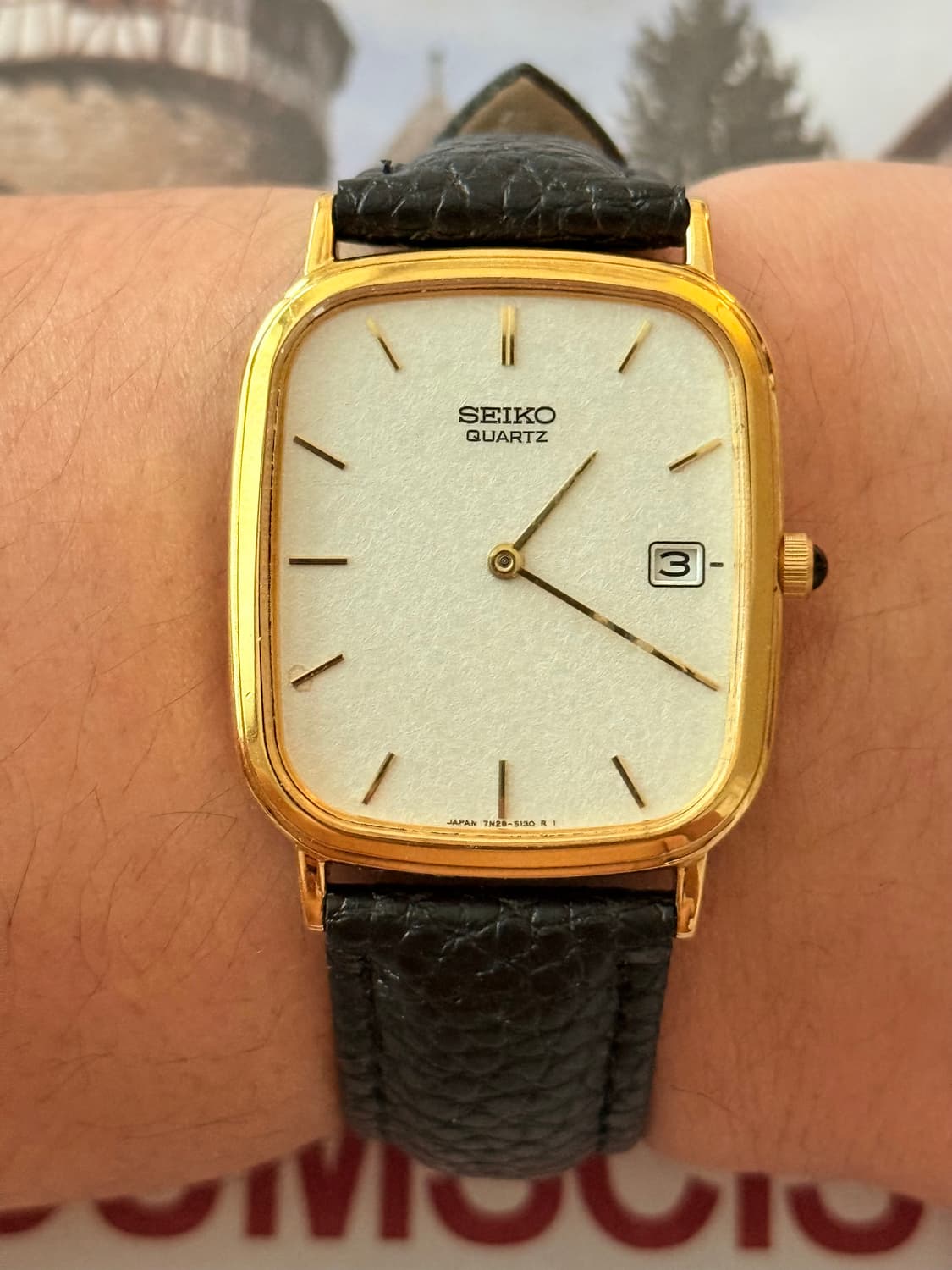 Seiko 세이코 스노우 플래이크 스퀘어 쿼츠 상품이미지7