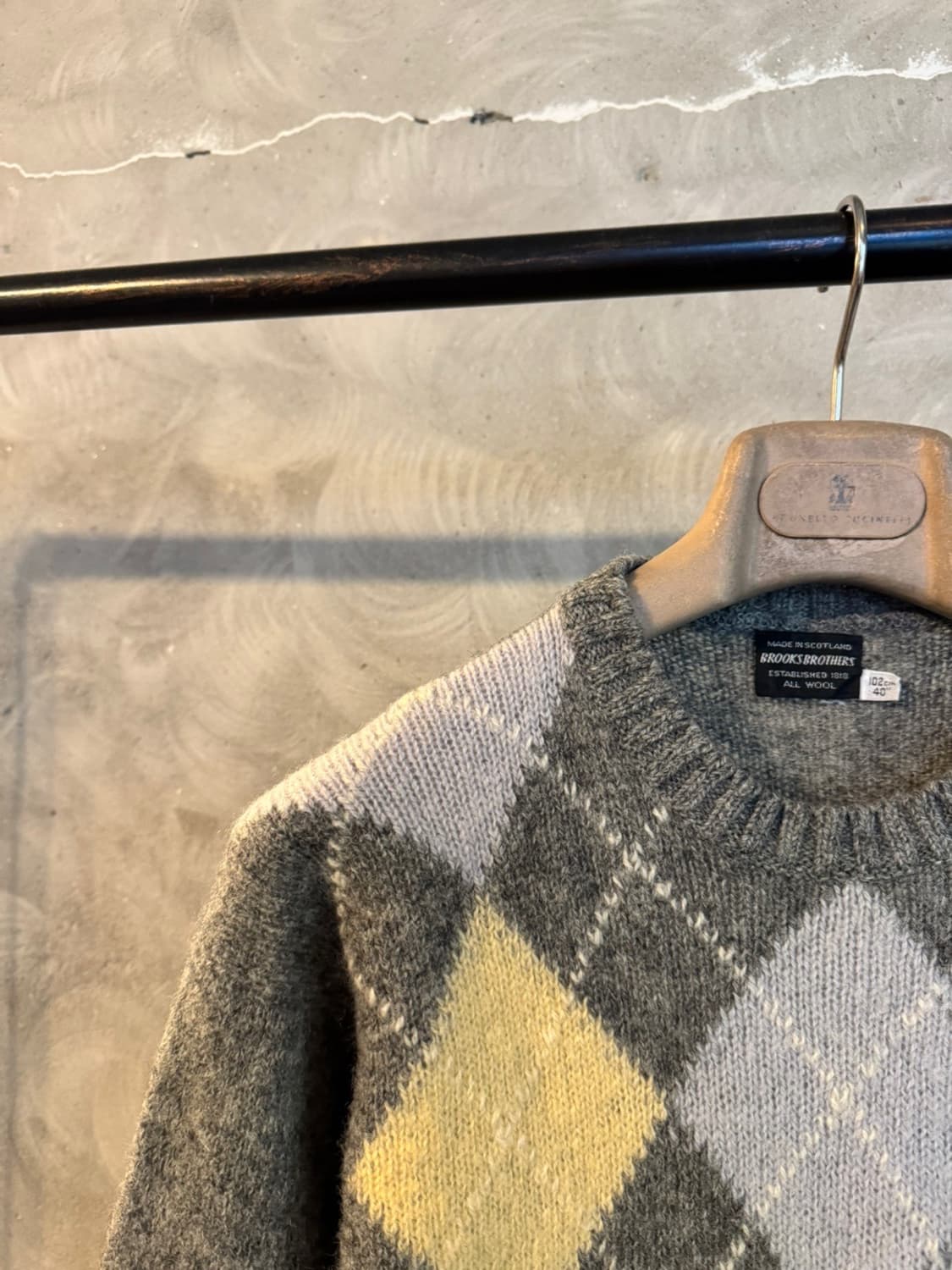 브룩스 브라더스 아가일 니트 66~77 상품이미지2