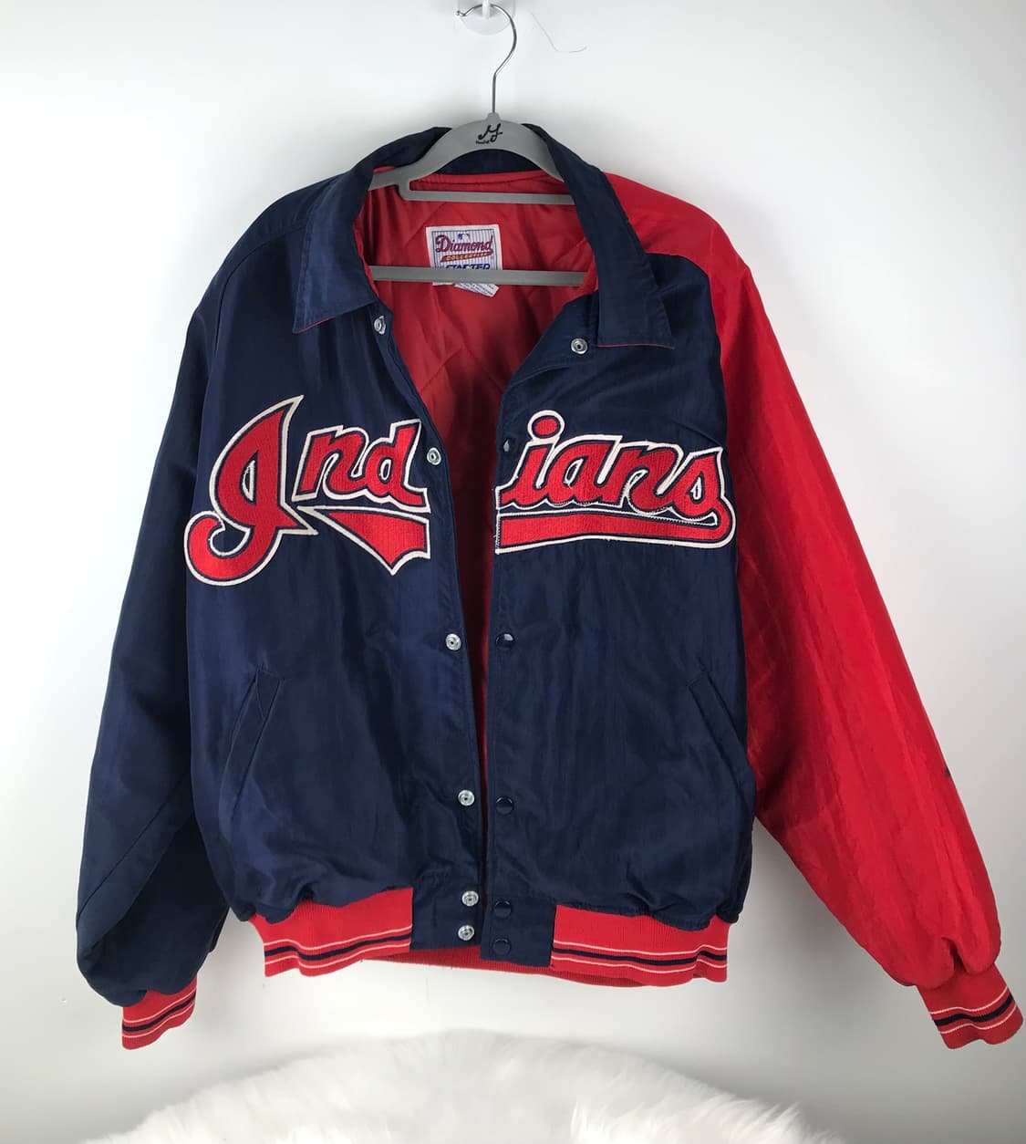 90s 스타터 인디아나 바시티 자켓 스타디움 점퍼 야구잠바 마제스틱 상품이미지2